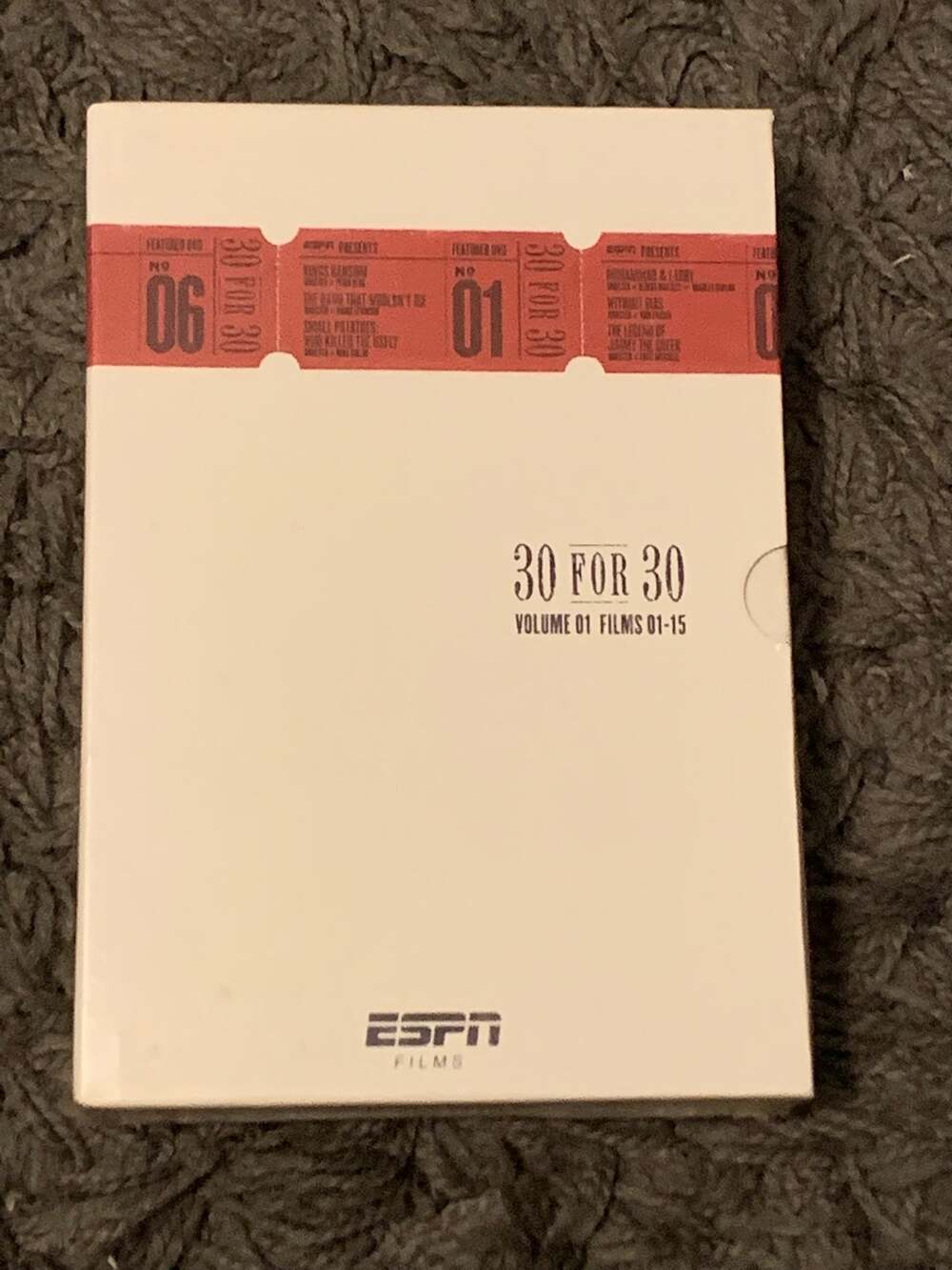 New Sealed ESPN 30 for 30 Volume 01 Films 01-15 DVD Box Set